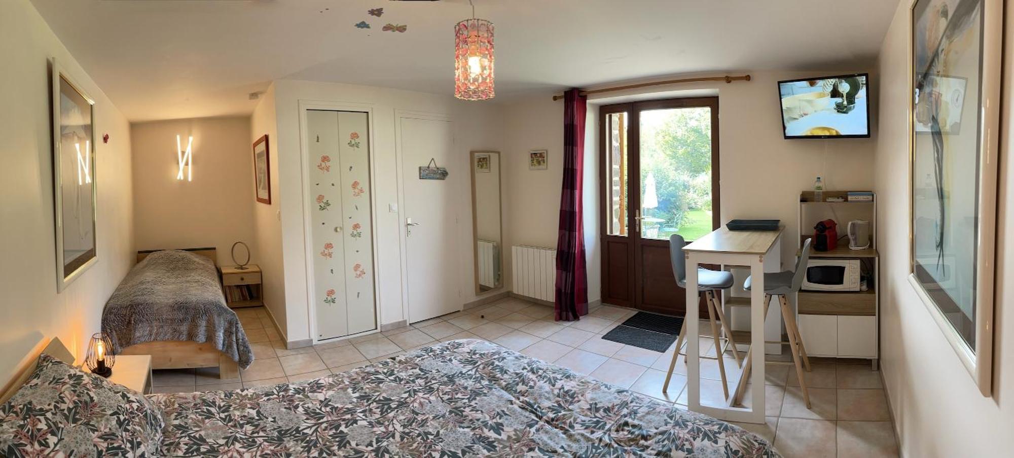 Chambres D'Hotes Les Tilleuls Poullaouen Eksteriør billede